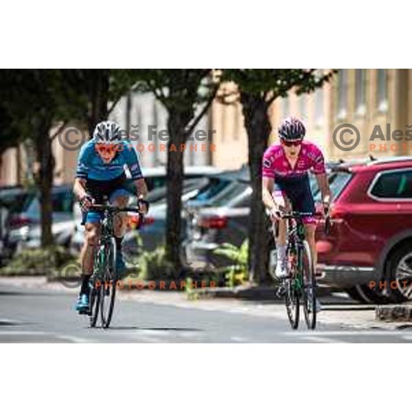in action during Slovenian National Championship in cycling in Maribor, Slovenia on June 26, 2022. Photo: Jure Banfi