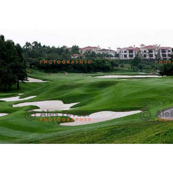 Mission hills golf estate with 10 world class golf courses, Shenzen, China 