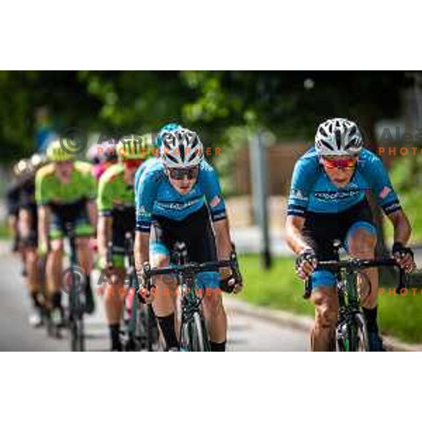 in action during Slovenian National Championship in cycling in Maribor, Slovenia on June 26, 2022. Photo: Jure Banfi