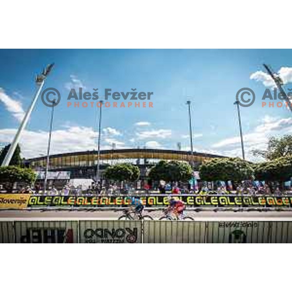 in action during Slovenian National Championship in cycling in Maribor, Slovenia on June 26, 2022. Photo: Jure Banfi