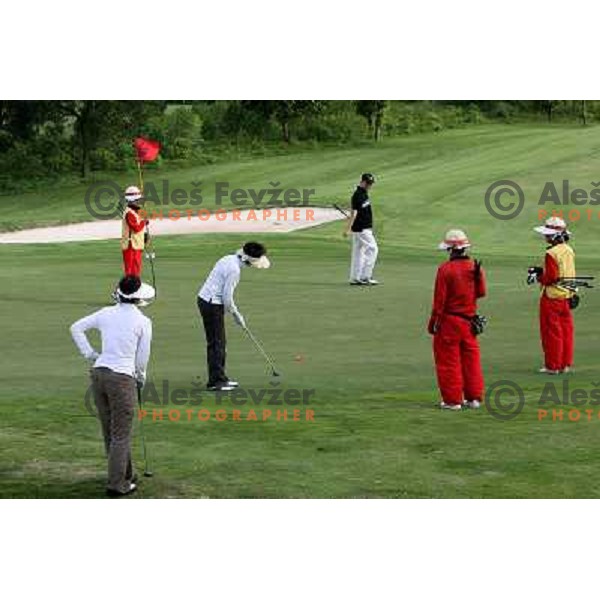 Mission hills golf estate with 10 world class golf courses, Shenzen, China 