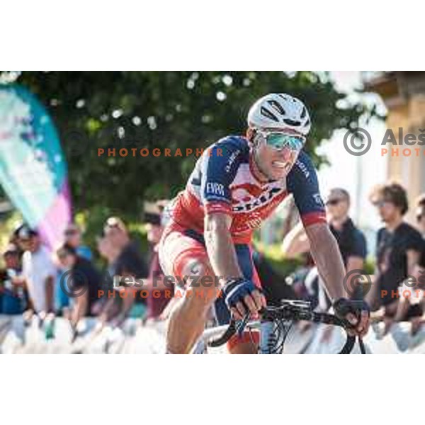 Kristjan Koren, winner of Road Race at Slovenian National Championship in Maribor, Slovenia on June 26, 2022. Photo: Jure Banfi