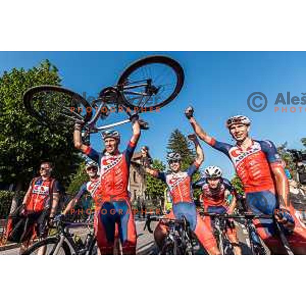 Kristjan Koren during Slovenian National Championship in cycling in Maribor, Slovenia on June 26, 2022. Photo: Jure Banfi