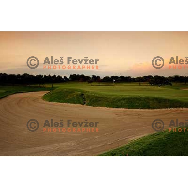 Mission hills golf estate with 10 world class golf courses, Shenzen, China 