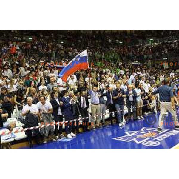 Basketball friendly match between Italy and Slovenia in Allianz Dome, Trieste, Italy on June 25, 2022