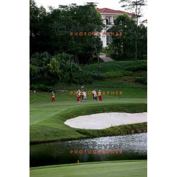 Mission hills golf estate with 10 world class golf courses, Shenzen, China 