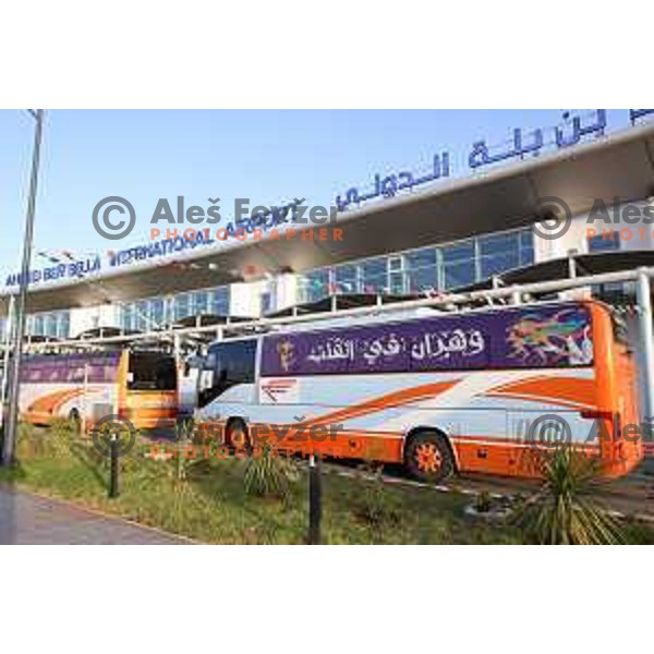 Arrival of second group of Team Slovenia to Ahmed Ben Bella International Airport for Mediterranean Games in Oran, Algeria on June 27, 2022