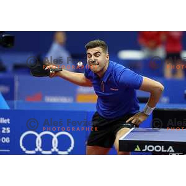 Darko Jorgic (SLO) competes in Table Tenis at Mediterranean Games in Oran, Algeria on June 27, 2022