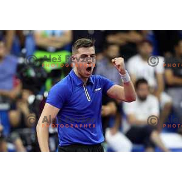 Darko Jorgic (SLO) competes in Table Tenis at Mediterranean Games in Oran, Algeria on June 27, 2022