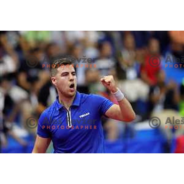 Darko Jorgic (SLO) competes in Table Tenis at Mediterranean Games in Oran, Algeria on June 27, 2022
