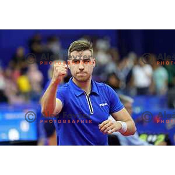 Darko Jorgic (SLO) competes in Table Tenis at Mediterranean Games in Oran, Algeria on June 27, 2022