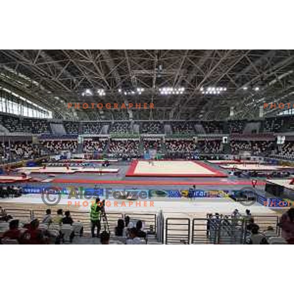 Women’s all-round Artistic Gymnastics at Mediterranean Games in Oran, Algeria on June 28, 2022