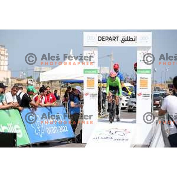 Ursa Pintar (SLO) competes in Women\'s Time trial at Mediterranean Games in Oran, Algeria on June 30, 2022