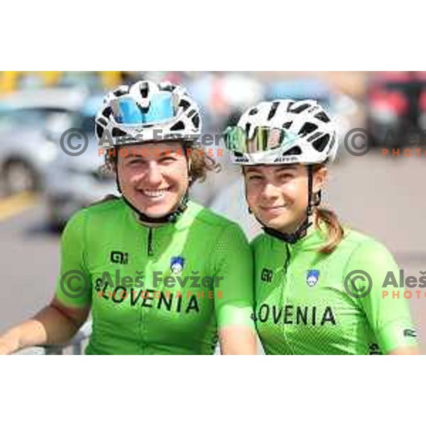 Nika Bobnar and Tjasa Susnik at Mediterranean Games in Oran, Algeria on June 30, 2022