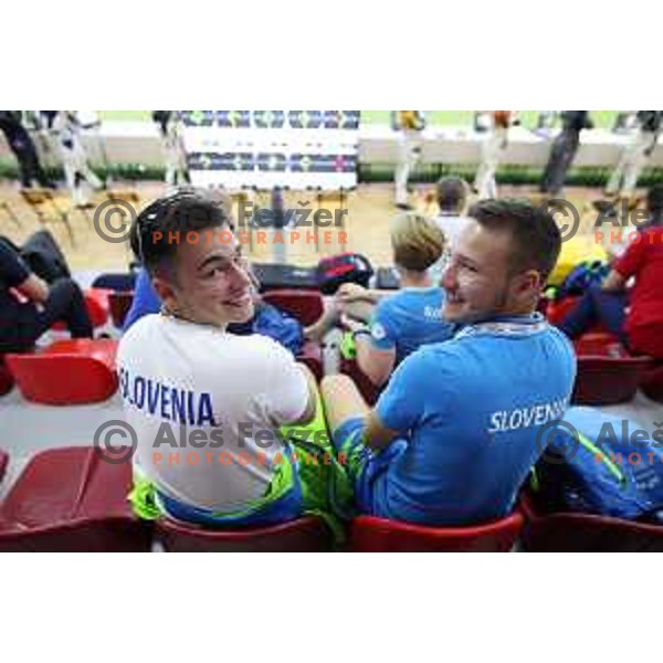 Luka Lukic at Shooting at Mediterranean Games in Oran, Algeria on July 1, 2022