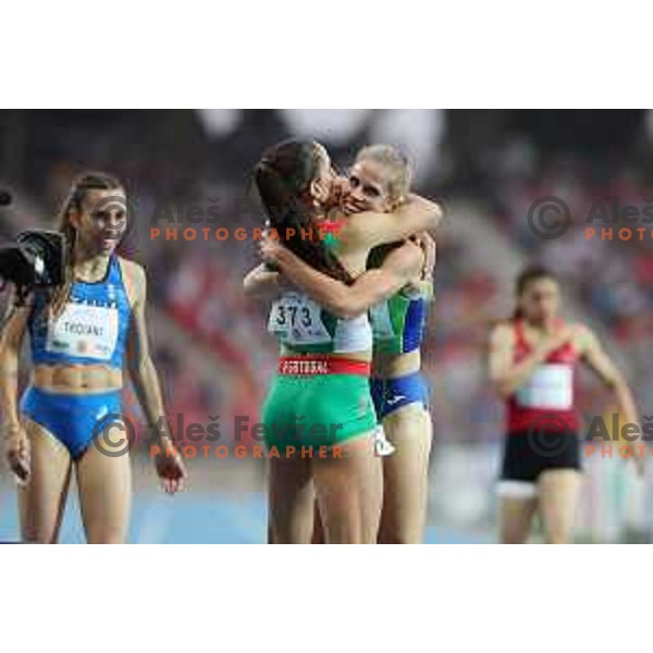 Anita Horvat (SLO) silver medalist in Women\'s 400 meters at Mediterranean Games in Oran, Algeria on July 2, 2022 
