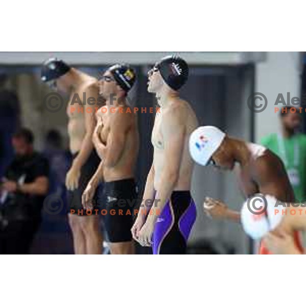 Saso Boskan at swimming competition at Mediterranean Games in Oran, Algeria on July 3, 2022