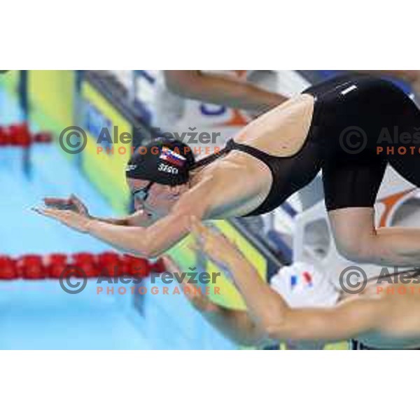  Janja Segel (SLO) at swimming competition at Mediterranean Games in Oran, Algeria on July 3, 2022