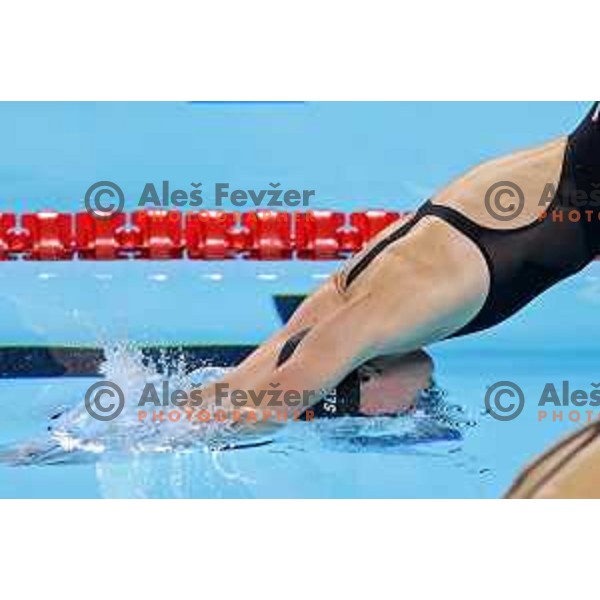  Janja Segel (SLO) at swimming competition at Mediterranean Games in Oran, Algeria on July 3, 2022