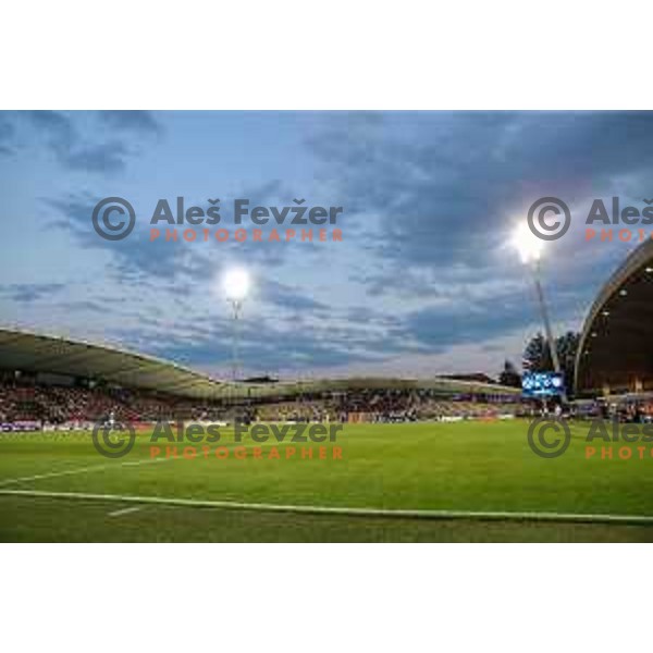 Ljudski vrt during UEFA Champions League qualifier between Maribor (SLO) and Shakhtyor Soligorsk (BLR) in Ljudski vrt, Maribor, Slovenia on July 6, 2022