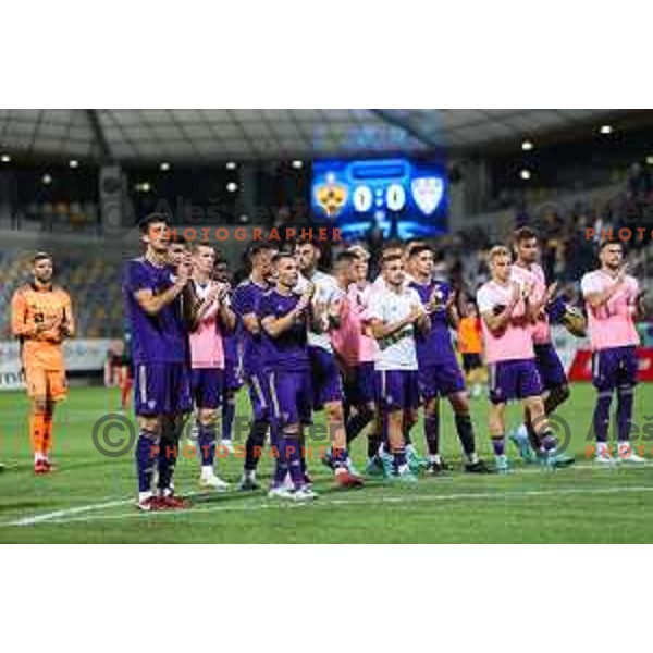After UEFA Champions League qualifier between Maribor (SLO) and Shakhtyor Soligorsk (BLR) in Ljudski vrt, Maribor, Slovenia on July 6, 2022