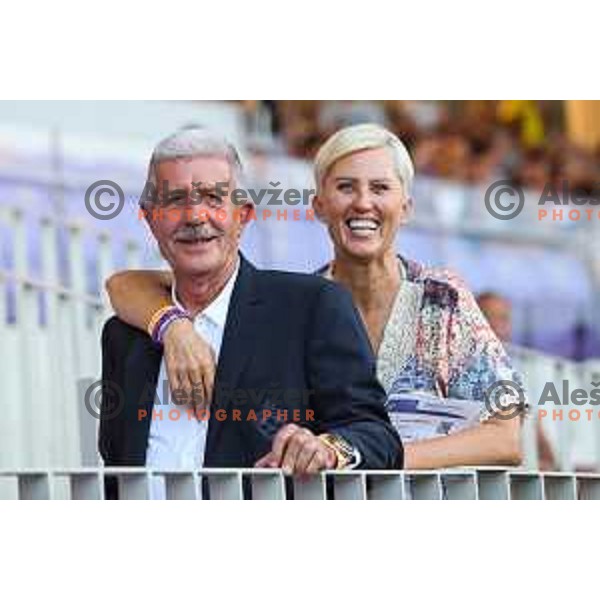 Darko Cotar during UEFA Champions League qualifier between Maribor (SLO) and Shakhtyor Soligorsk (BLR) in Ljudski vrt, Maribor, Slovenia on July 6, 2022