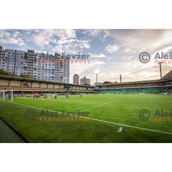 in action during UEFA Conference league qualifier match between Sfintul Gheorghe and Mura in Chisinau, Moldova on July 7, 2022. Photo: Jure Banfi