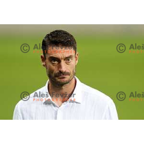 Albert Riera, head coach of Olimpija during UEFA Conference league qualifyer between Olimpija and Differdange in SRC Stozice, Ljubljana, Slovenia on July 7, 2022