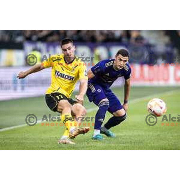 in action during Prva liga Telemach football match between Maribor and Radomlje in Ljudski vrt, Maribor, Slovenia on July 16, 2022. Photo: Jure Banfi/www.alesfevzer.com