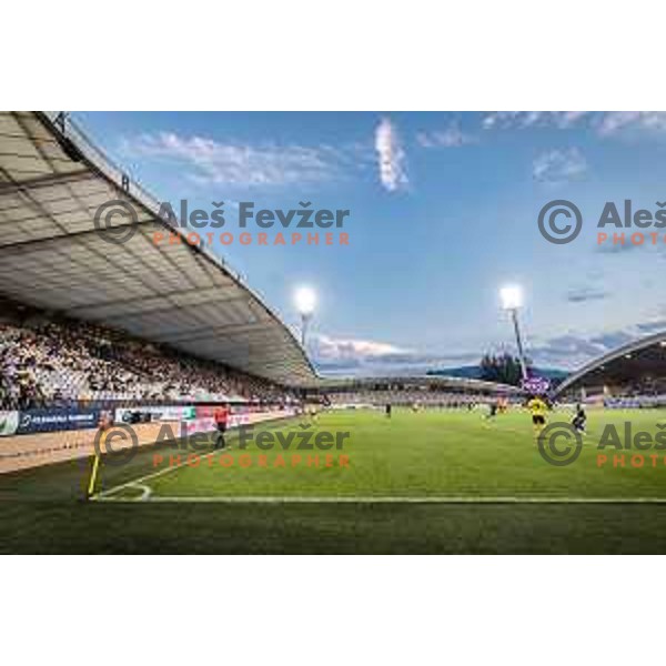 in action during Prva liga Telemach football match between Maribor and Radomlje in Ljudski vrt, Maribor, Slovenia on July 16, 2022. Photo: Jure Banfi/www.alesfevzer.com