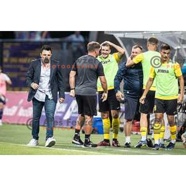 in action during Prva liga Telemach football match between Maribor and Radomlje in Ljudski vrt, Maribor, Slovenia on July 16, 2022. Photo: Jure Banfi/www.alesfevzer.com