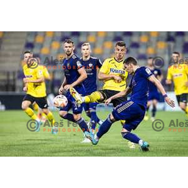 in action during Prva liga Telemach football match between Maribor and Radomlje in Ljudski vrt, Maribor, Slovenia on July 16, 2022. Photo: Jure Banfi/www.alesfevzer.com