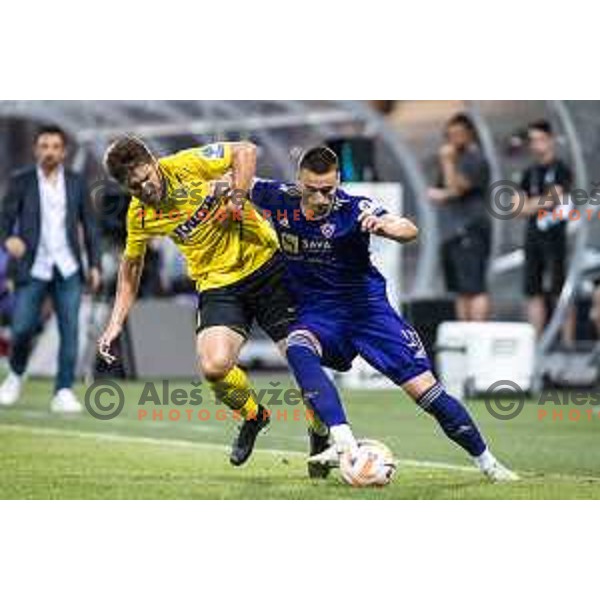 in action during Prva liga Telemach football match between Maribor and Radomlje in Ljudski vrt, Maribor, Slovenia on July 16, 2022. Photo: Jure Banfi/www.alesfevzer.com