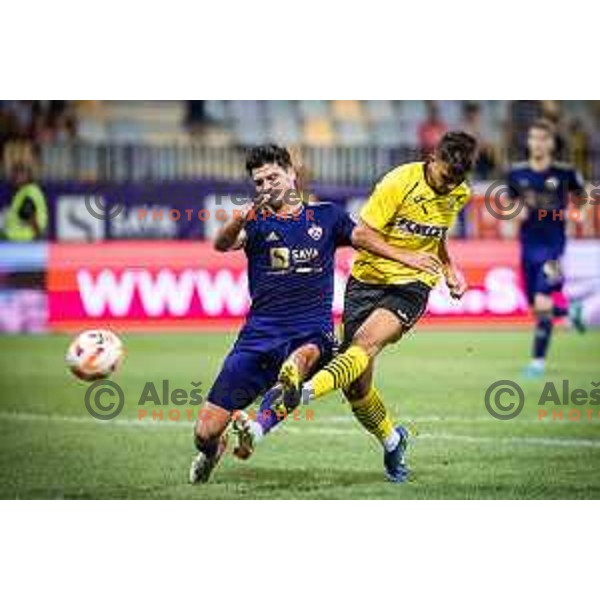 in action during Prva liga Telemach football match between Maribor and Radomlje in Ljudski vrt, Maribor, Slovenia on July 16, 2022. Photo: Jure Banfi/www.alesfevzer.com