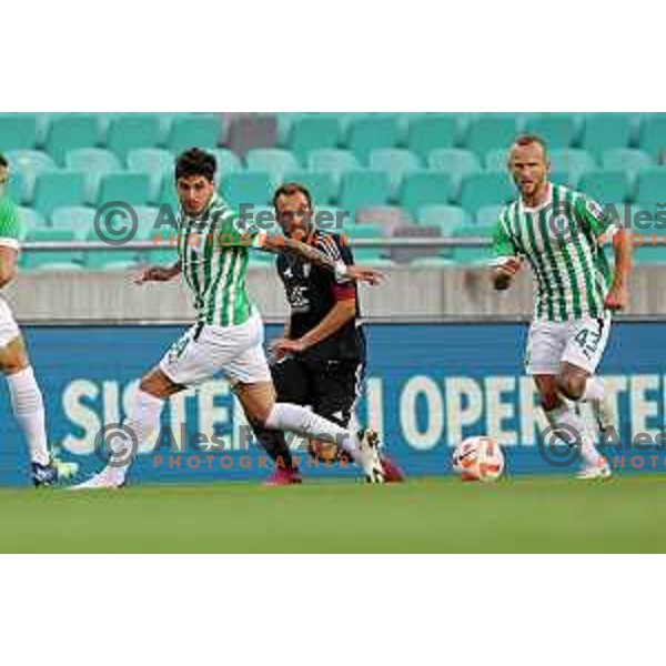 Agustin Doffo in action during Prva Liga Telemach 2022-2023 football match between Gorica and Bravo in Gorica, Slovenia on July 18, 2022