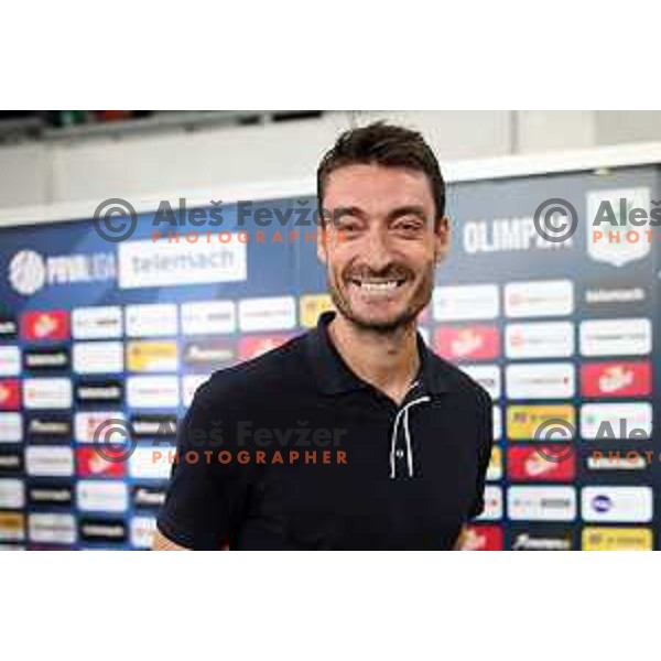 Albert Riera, head coach of Olimpija at Prva Liga Telemach 2022-2023 football match between Olimpija and Mura in SRC Stozice, Ljubljana, Slovenia on July 17, 2022