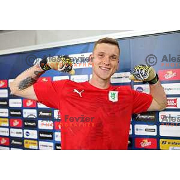 Matevz Vidovsek in during Prva Liga Telemach 2022-2023 football match between Olimpija and Mura in SRC Stozice, Ljubljana, Slovenia on July 17, 2022