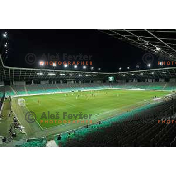 in action during Prva Liga Telemach 2022-2023 football match between Olimpija and Mura in SRC Stozice, Ljubljana, Slovenia on July 17, 2022