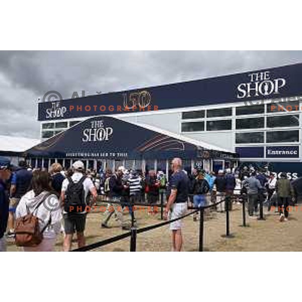 Old course St.Andrews links during 150th Open practice round in Scotland on July 13, 2022
