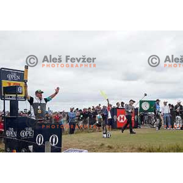 Old course St.Andrews links during 150th Open practice round in Scotland on July 13, 2022
