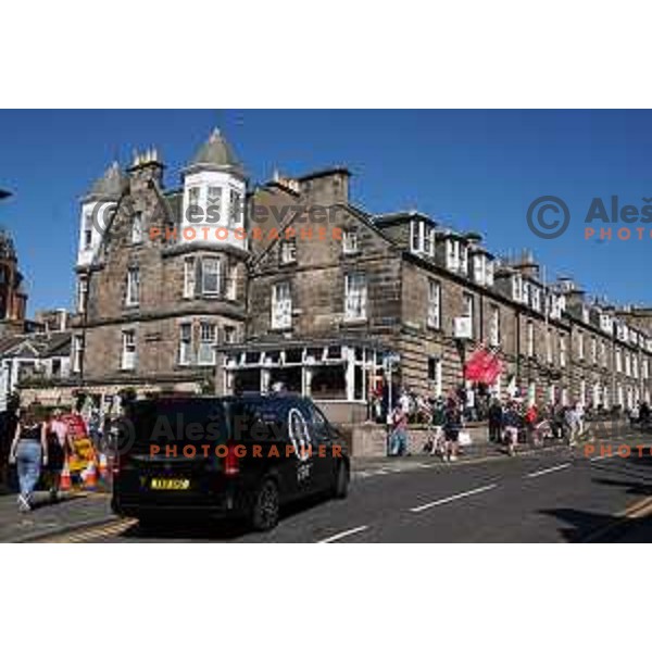 Old course St.Andrews links during 150th Open practice round in Scotland on July 13, 2022