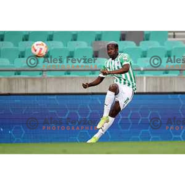 Samuel Lopes Robalo Pedro in action during Prva Liga Telemach 2022-2023 football match between Gorica and Bravo in Gorica, Slovenia on July 18, 2022