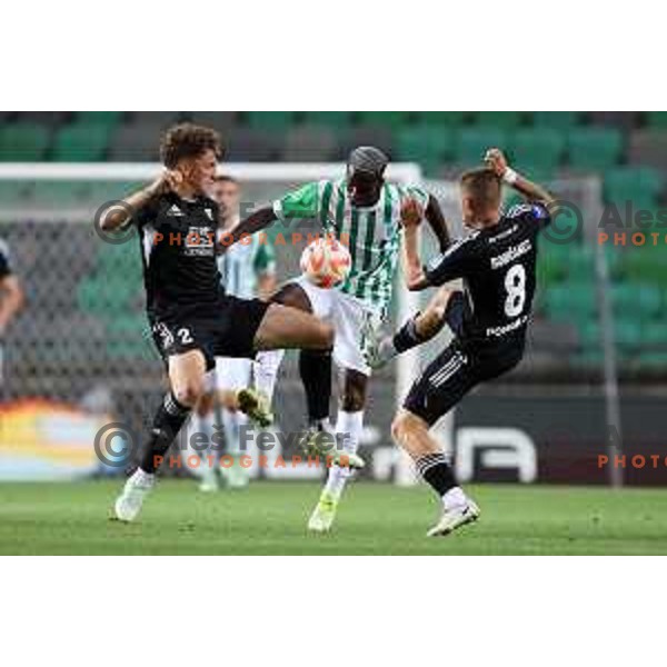 Samuel Lopes Robalo Pedro in action during Prva Liga Telemach 2022-2023 football match between Gorica and Bravo in Gorica, Slovenia on July 18, 2022