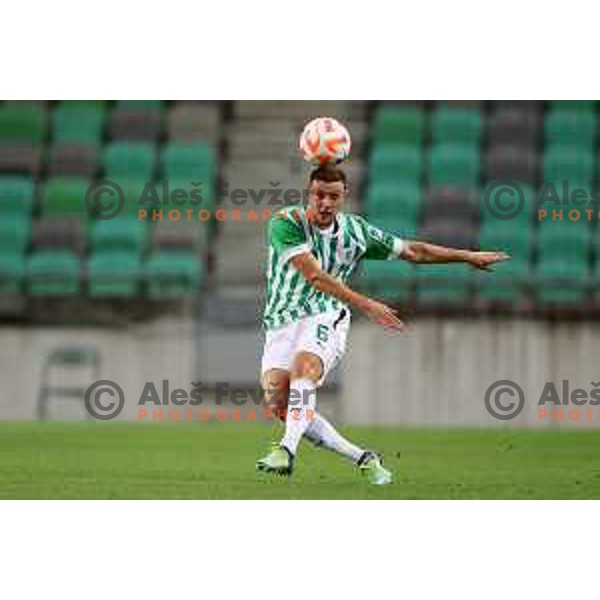 in action during Prva Liga Telemach 2022-2023 football match between Gorica and Bravo in Gorica, Slovenia on July 18, 2022
