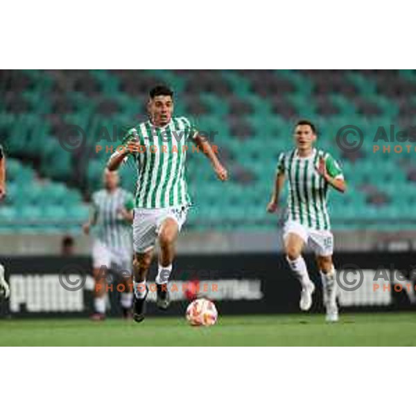 Svit Seslar in action during Prva Liga Telemach 2022-2023 football match between Gorica and Bravo in Gorica, Slovenia on July 18, 2022