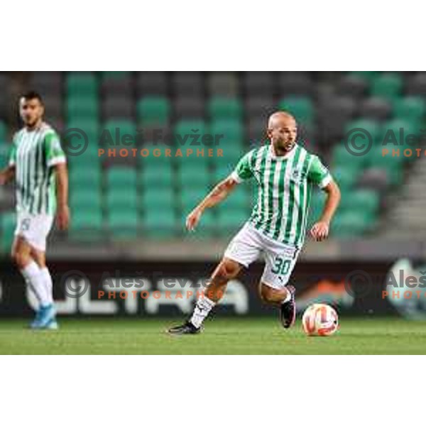 in action during Prva Liga Telemach 2022-2023 football match between Gorica and Bravo in Gorica, Slovenia on July 18, 2022