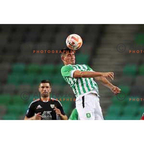 Svit Seslar in action during Prva Liga Telemach 2022-2023 football match between Gorica and Bravo in Gorica, Slovenia on July 18, 2022