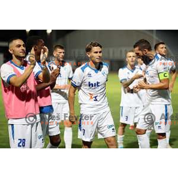 Etien Velikonja during Prva Liga Telemach 2022-2023 football match between Gorica and Bravo in Gorica, Slovenia on July 18, 2022