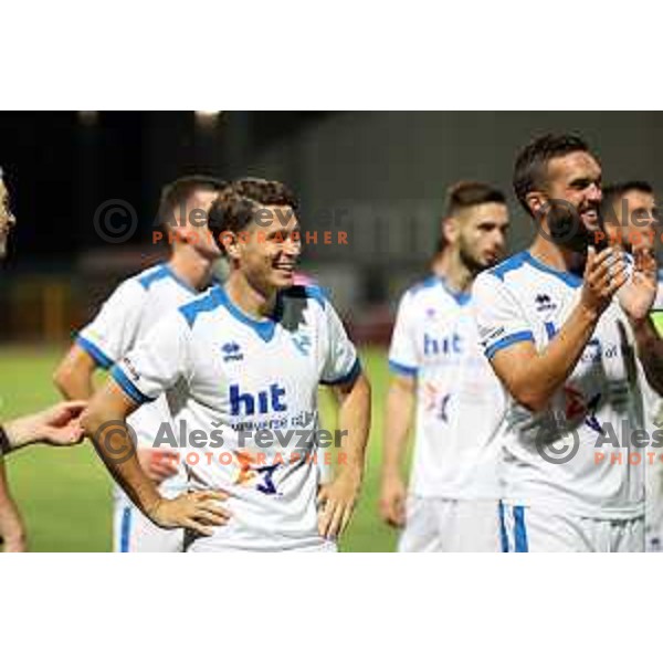 Etien Velikonja during Prva Liga Telemach 2022-2023 football match between Gorica and Bravo in Gorica, Slovenia on July 18, 2022
