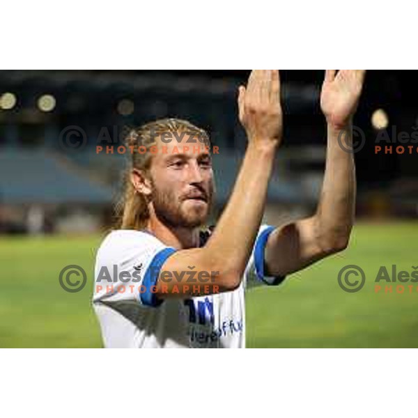 Leon Marinic during Prva Liga Telemach 2022-2023 football match between Gorica and Bravo in Gorica, Slovenia on July 18, 2022